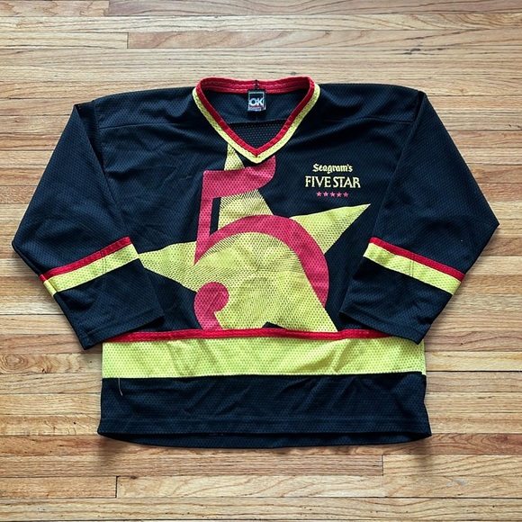 Vintage Seagram’s Five Star Jersey / 90s / XL / Whiskey - Picture 2 of 8